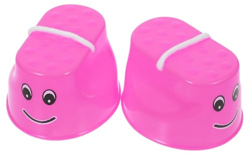 Toddmomy 2pcs Interactive Balance Toy for Toddlers Sensory Training Equipment for Kindergarten and Home Use Boy Girl's Walking Stilts