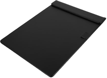 TOPBATHY Presse-papiers PU Léger pour Documents et Tablette Écriture Portable Organisateur de Dossiers pour Bureau École et Usage Professionnel