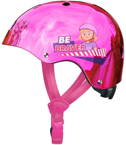 Odoland Casque de Vélo Enfant pour Garçons et Filles de 3 à 8 Ans, Casque Vélo Protection Enfant pour Cyclisme, Skateboard, Trottinette, Adjustable, Léger, Multiples Couleurs et Styles