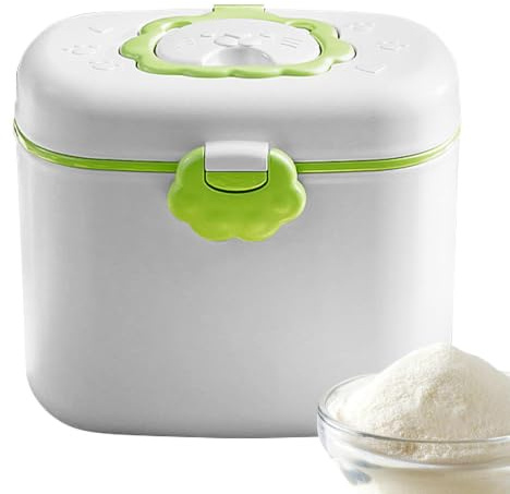Reseformel Dispenser, Formelhållare Lufttät förseglad läckagetät bärbar | Dispenser Pulverdispenser, mjölkformelförvaring, torrmjölkspulvermatförvaringsbehållare för resor utomh