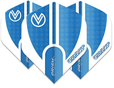 WINMAU Vincent Van Der Voort Prism extra tjocka dartflyg – 1 set per paket (3 flygningar totalt) 6915.166