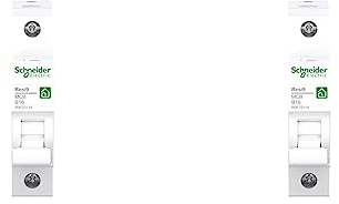 Schneider Electric Leitungsschutzschalter RESI9 1P 16A B 6KA, R9F23116 (Packung mit 2)