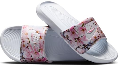 NIKE FZ3111-100 VICTORI ONE SLIDE PRINT Women WHITE/WHITE-WHITE UK 6.5