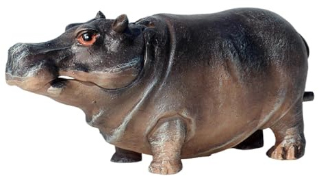 Aquarium Air Bubbler, Hippo Oxygen Fish Pump, Fishes Tank Accessories, Realistic Air Stone Decoration, Decorative Aquariums Oxygens Supply for Fishes, Aquatic Landscapes