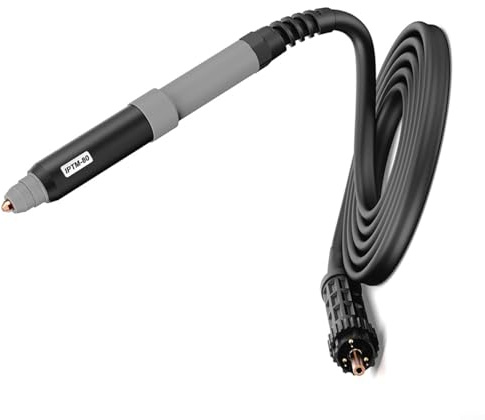 Alanmoship PTM-80 IPTM-80 plasmaskärare rakt facklhuvud med 6M-kabel, 80A industriell kvalitet för CNC-metallbearbetning, kompatibel med LOTOS för PRIMEWELD