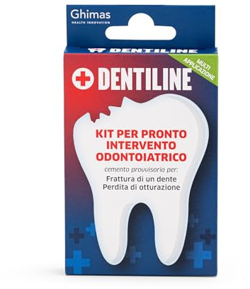 Ghimas Dentiline Pasta 2 G + Líquido 1 g para relleno de cavidades dentales