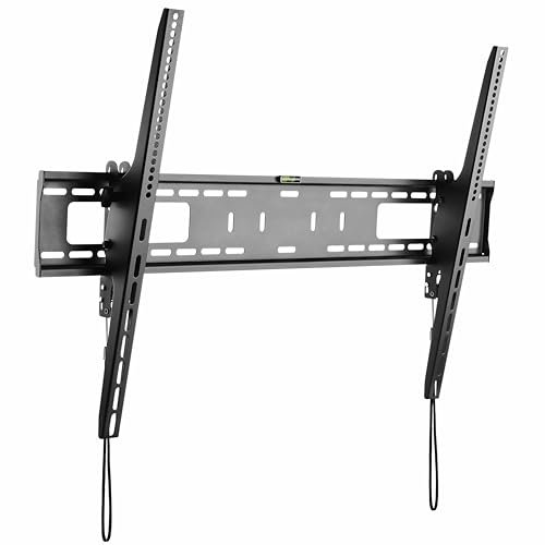 RICOO Supporto TV parete N2396 Inclinabile Fisso Televisore 60-100 (152-254 cm) Staffa universale Televisione LED/LCD/Curvo VESA 500 x 300-900 x 600