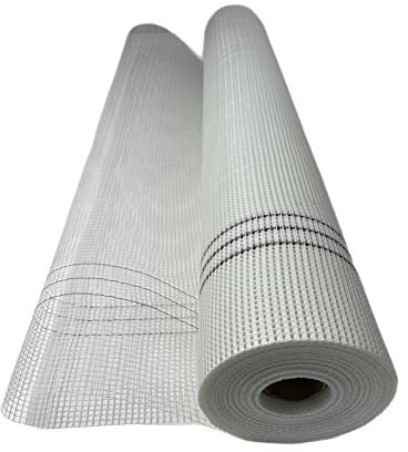 Tissu d'armature en fibre de verre 165 g/m² 50 m² WDVS 1 rouleau