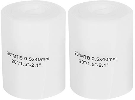 KIMISS 20 X 4 Pollici Protezione per Pneumatici Grassi 2 Pezzi Fodera per Pneumatici per Bici da Bicicletta Set di Protezioni per Nastro per Cintura a Prova di Foratura Set di (Anti Cravatta)