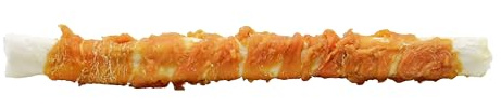 123... Hund dabei! - Lot de 2 rouleaux de filet de poulet à mâcher XXL - Rouleaux à mâcher de 40 cm - Rouleau à mâcher avec poulet - Grand bâton à mâcher pour chiens - Sans céréales - Filet de poulet