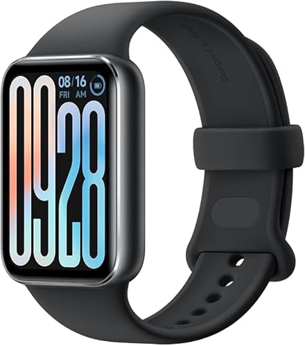 Xiaomi Smart Band 9 Pro Aktivitäts-Tracker, AMOLED-Display von 4,4 cm (1,74 Zoll), 150+ Sportmodi, 5 ATM, bis zu 21 Tage Akkulaufzeit, Schwarz