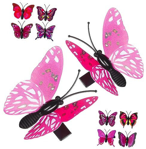 VICASKY 10pièces Pince à Cheveux Forme De Lot De Accessoires Capillaires Uniques Pour Adolescentes Décoration Élégante Et Transport Facile