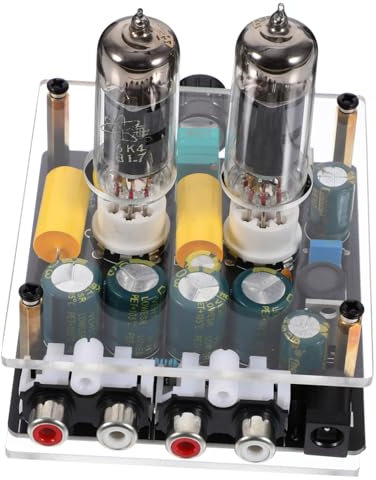 DIYEAH Preamplificador De Válvulas De Preamplificador De Phono para Tocadiscos para Sistema Hi-fi Casa De Bricolaje