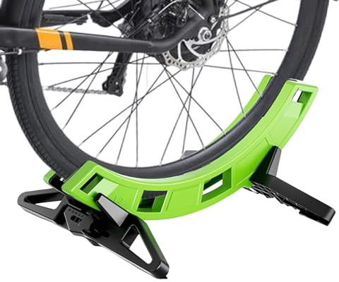 Raccolto di parcheggio per biciclette - supporto interno regolabile ABS per biciclette di strada e di montagna, organizzatore di stoccaggio compatto, supporto per esposizioni pesanti | Adatto al negoz