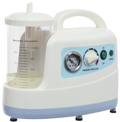 Elektrisk sugpump, sputumsugmaskin, kirurgisk dammsugare, näsdammsugare 1000 ml phlegm sucker hushållsputumaspirator, bärbar sugmaskin för äldre och spädbarn