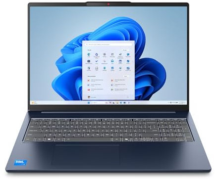 Lenovo IdeaPad Slim 5 Gen 10 - Ordenador Portátil 16 WUXGA (Intel Core i7-13620H, 32GB RAM, 1TB SSD, Wi-Fi 6, Windows 11 Home) Teclado QWERTY Español- Azul