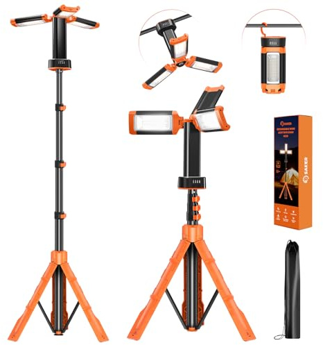 Saker Portable Camping Light with Stand 20000mAh 73.2 Work Light LD18