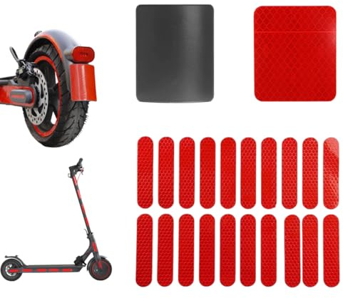 KEQAR Garde-Boue Arrière pour Trottinette Électrique avec Support de Plaque - Compatible avec X mi M365 et Pro 2