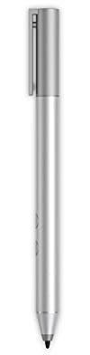 HP - PC Active Pen, Penna Ottica per Scrivere, Disegnare, Navigare, Tecnologia N-trig, Punta di Precisione, Tasti Personalizzabili, Pronta all'Uso, Portatile, Grigio