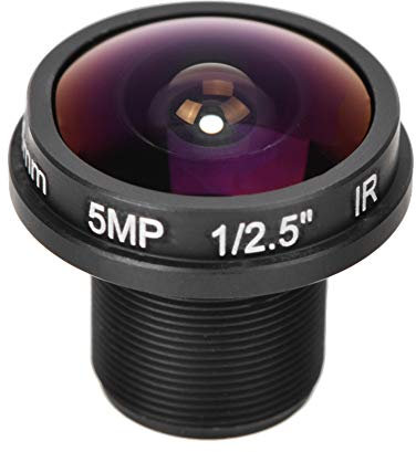 Sonew 5MP HD Fisheye Camera Lens, 1.8mm Focal Length, 180° Wide Angle, M12 Mount Compatible