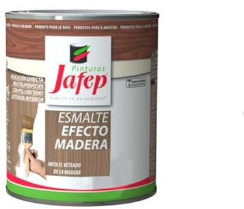 JAFEP Esmalte Efecto Madera 750 ml (ROBLE CENIZA)