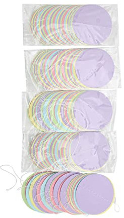 Girlande Pastell, 5 Stück Papier Bunte Kreispunkte, Exquisite Farben Breite Anwendung Langlebig Wiederverwendbar Mit Pastellpunkten