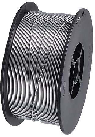 Fil de soudure sans gaz, longue durée de vie de 0,8 mm de diamètre, fil fourré solide, fonctionnement fluide, fabrication fine de 1 kg pour la soudure