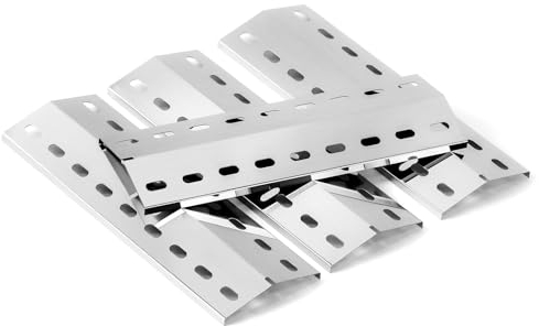 41 x 14 cm - Couvercle de brûleur universel de rechange pour Tepro Richfield, Allgrill modèle CBD-410BYB, Napoléons Rogue 2, Mayer Barbecue, Coobinox, Buffalo Grill, couvercle de flamme en acier