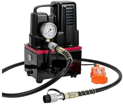 Martinetto idraulico, Pompa elettrica ad alta tensione Pompa idraulica elettrica manuale/interruttore a pedale Stazione idraulica,Pressa idraulica(QQ-700A 110V)