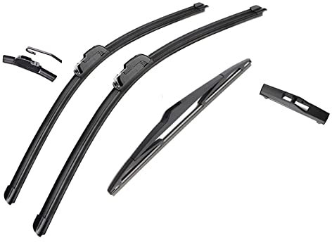 OXANC Limpiaparabrisas Delantero y Trasero, escobillas, Cortador, Accesorios, Gancho en J, para Hyundai I30 I30 FD 2010 2011 2012, Parabrisas