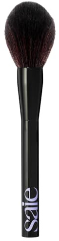 Saie All-Over Powder Makeup Brush - Large, Tapered, & Fluffy Setting Powder Brush for Lightweight, Effortless Application - Ultra-Soft, Cruelty-Free & Vegan Face Makeup Brushes (1 Count)