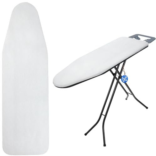 KADAX Tappetino Spesso in Feltro per Asse da Stiro, Resistente Imbottitura per un Comfort di Stiratura (148 x