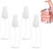 YAZANY 4 Pcs Small Spray Bottles, 25 ML Spray Bottles Transparent Refillable Containers Plastic Mini Travel Bottle for Travel Perfume Cosmetic Make-up Hair Spray and other Liquids
