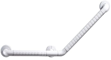 Baño para Agarraderas Pasamanos de seguridad for bañera de acero inoxidable con acabado de nailon for fijación a la pared.(Light Green,38X40Cm)