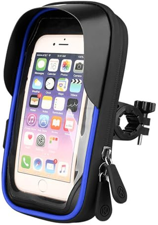 Support de téléphone pour vélo - Support mobile universel rotatif pour vélo - Pince de guidon - Équipement rapide à installer - Base de navigation robuste pour monter des appareils intelligents sur