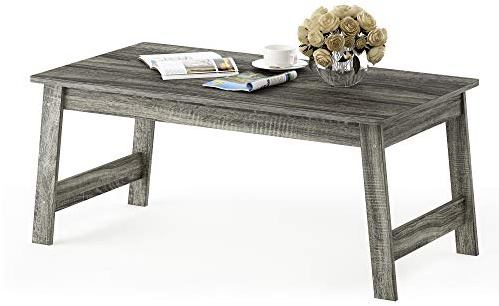 Furinno Beginning Tavolo, Legno, Grigio (French Oak Grey), tavolino da caffè