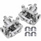 Frankberg 2x Bremssattel Bremszange Hinten Links Rechts (mit Halter Lochabstand Halterung 120mm) Kompatibel mit Transporter IV Sharan Alhamb.r.a Galaxy Replace# 7D0615424B
