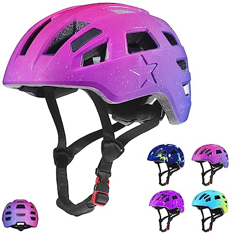 Kids Bike Helmet for Boys and Girls - Zacro Bike Helmets for Kids Ages 5-8-14 Years, Adjustable and Lightweight Bicycle Helmets with Reflective Stickers