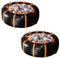 CXWK 10Pcs Universal Snow Chains - Anti Slip Tire Chains for Car, Truck, SUV - Adjustable Anti-Skid Chains