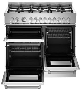 Bertazzoni MAS106L3EBIC cooker Range cooker Electric Gas White A
