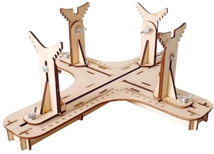 MotiveTech Supporto Portatile per Modelli di Aeroplani, Supporto per La Costruzione per Modellismo, Progettato per Aiutare a Dipingere E Invecchiare I Modelli di Aeroplani, 32 Cm X 30 Cm X 12