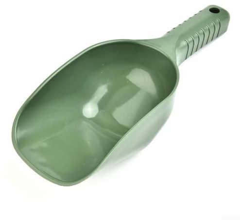 Jotekonoby Carp Fishing Bait Scoop, PP Baiting Spoon For Boilies And Spods, Floating Design, Easy Clean, Clip-Together Storage, Feeding And Bait Boat Loading