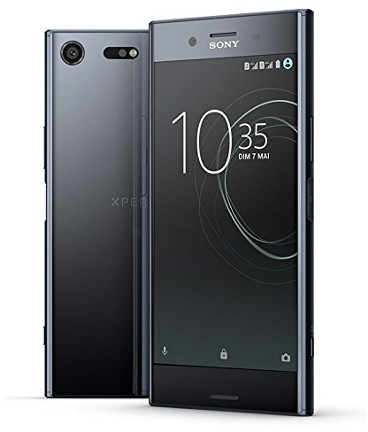 Sony Xperia XZ Premium (5,5 Zoll 4K HDR, 64 GB, 4 GB RAM, 19 MPx Motion Eye) Deep Sea Schwarz, VDF Frei