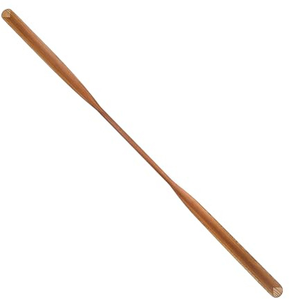 John Paddle Groenlandia Paddle Eskimo, 210-225 cm, per Kayak Marino, Molto Leggero, Circa 710-890 Grammi di Cedro e Frassino, pagaia Tradizionale della Groenlandia (215cm/85mm)