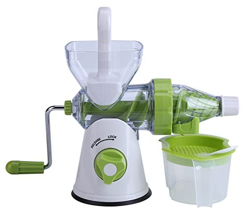 Macchina per spremiagrumi manuale, macchina per spremiagrumi manuale multifunzione per frutta/verdura facile da pulire Estrattore di succo fresco da cucina