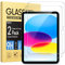 Samokor [2-Pezzi Pellicola Prottetiva per iPad 11 Generazione A16 11 Pollici 2025/iPad 10 Generazione 10,9 Pollici 2022,9H,Anti-Graffio,HD Chiaro,Alta Trasparente,Vetro Temperato per iPad 11a/10a Gen