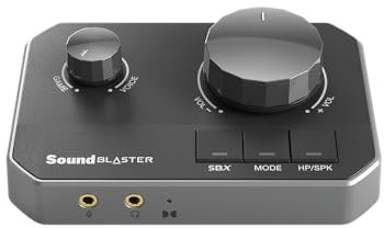 Sound Blaster G8 - Hi-Res Gaming USB DAC mit dualem USB-Audiomixing und vollständig anpassbarer Acoustic Engine und 10-Band-Equalizer