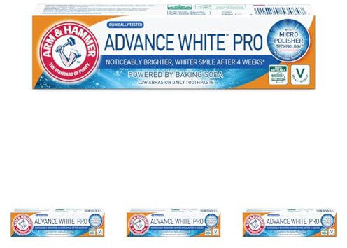 Arm & Hammer Advance White Pro Toothpaste 75ml (Pack of 4)