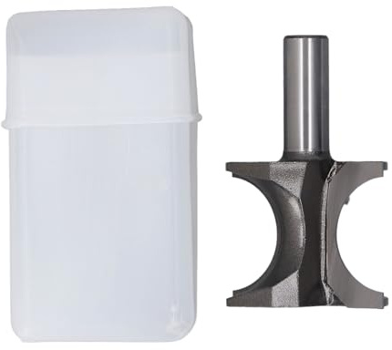 BULLNOSE ROUTER BIT TUNGSTEN STEEL 1-1/4IN BEAD DIAMETER FOR WOODWORKING