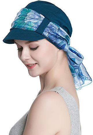 Alnorm Bamboo Chemo Caps für Frauen Maler-Hut